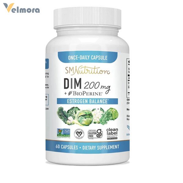 SM Nutrition DIM Supplement 200mg Capsules