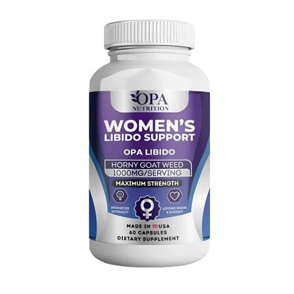 Opa Nutrition Women’s Libido Support Horny Goat Weed 1000mg 60 Capsules in Pakistan