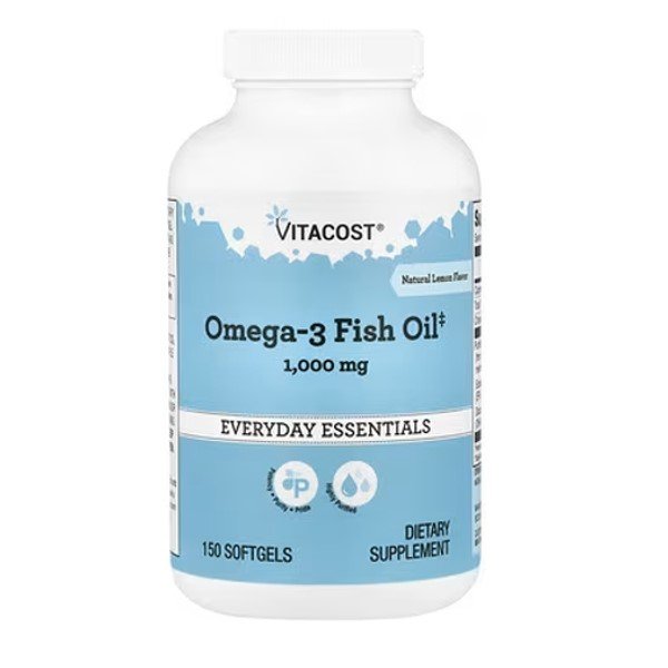 Vitacost Omega-3 Fish Oil 1000 mg 150 Softgels in Pakistan