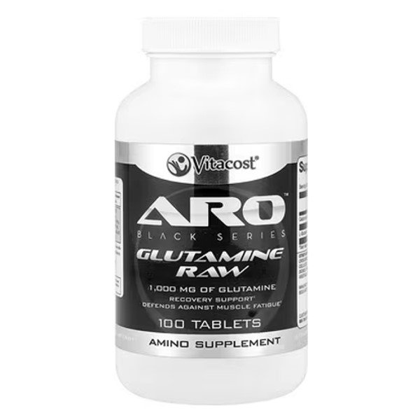 Vitacost ARO™ Black Series Glutamine Raw 100 Tablets in Pakistan