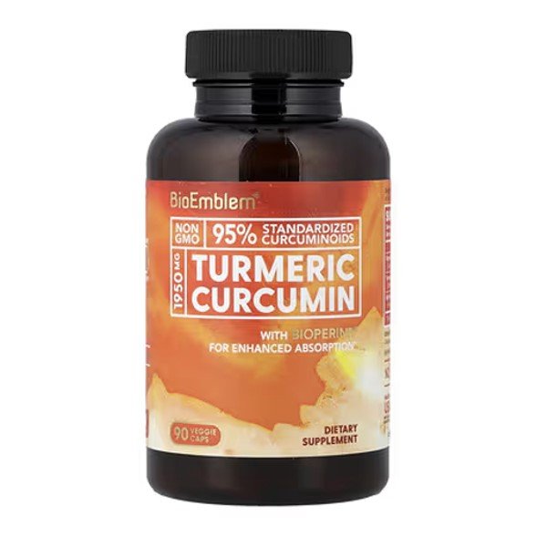 BioEmblem Turmeric Curcumin 90 Veggie Capsules in Pakistan