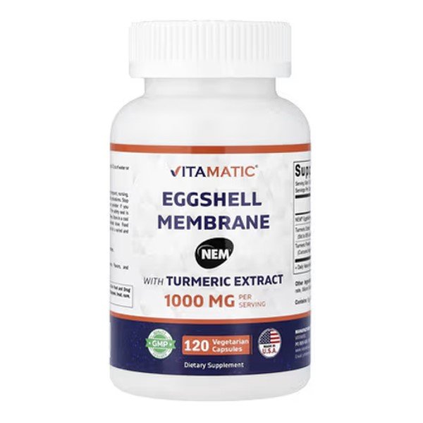 Vitamatic, Eggshell Membrane Capsules 120 Vegetarian In Pakistan