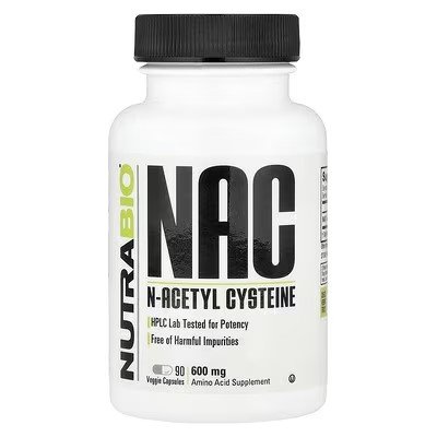 NutraBio NAC 600 mg 90 Veggie Capsules in Pakistan
