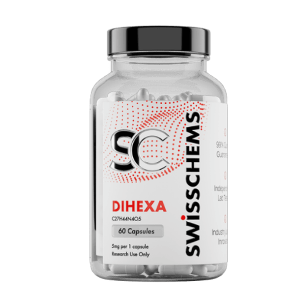 Buy SwissChems Dihexa 5mg Capsules in Pakistan