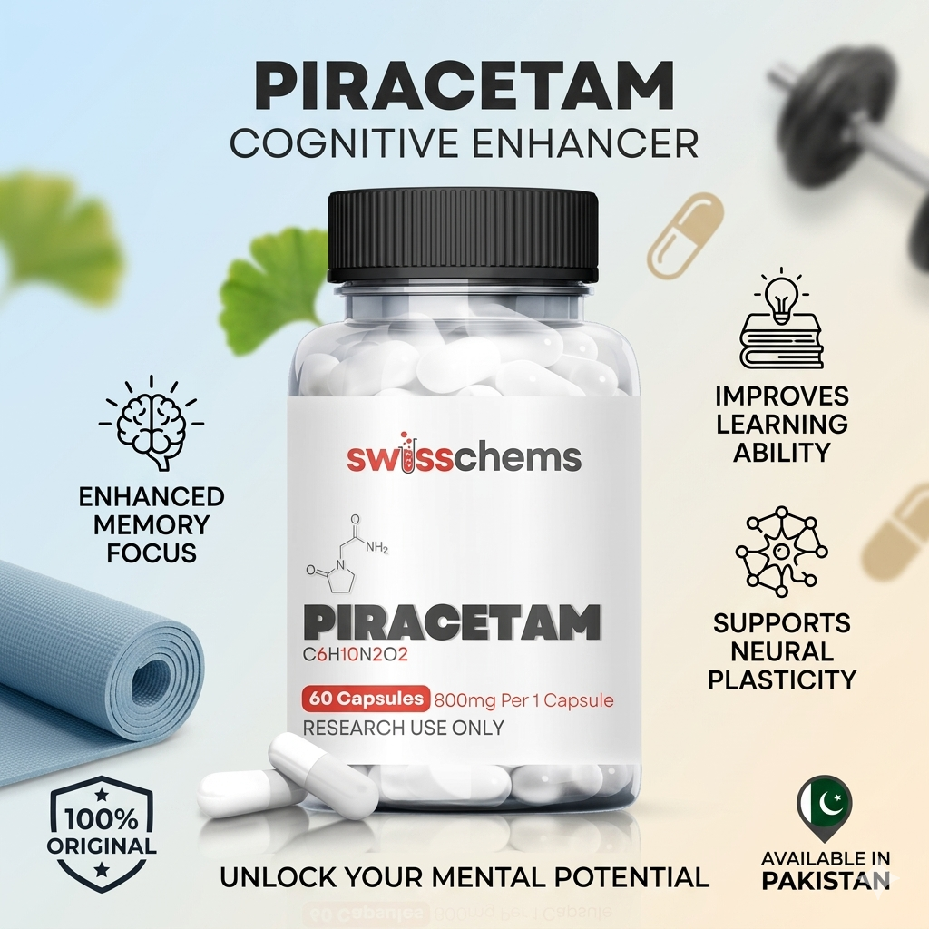 Swisschems Piracetam 800mg 60 – Best Price in Pakistan | Velmora.pk thumbnail 2
