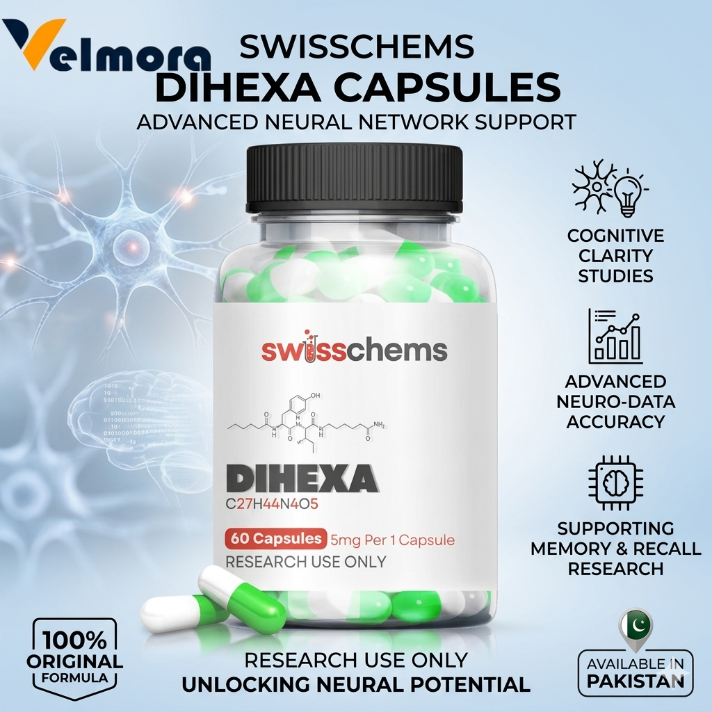 Buy SwissChems Dihexa 5mg Capsules in Pakistan thumbnail 2