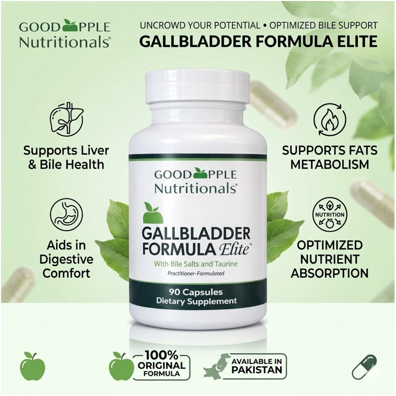 Good Apple Nutritionals Gallbladder Formula Elite With Purified Bile Salts thumbnail 2