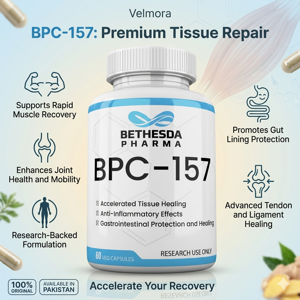 Bethesda Pharma BPC-157 500mcg Capsules In Pakistan thumbnail 2