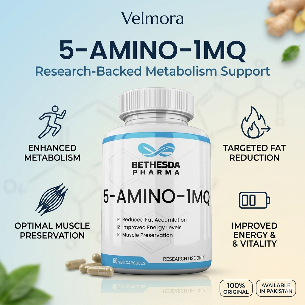Bethesda Pharma 5-Amino-1MQ 50mg Capsules in Pakistan thumbnail 2
