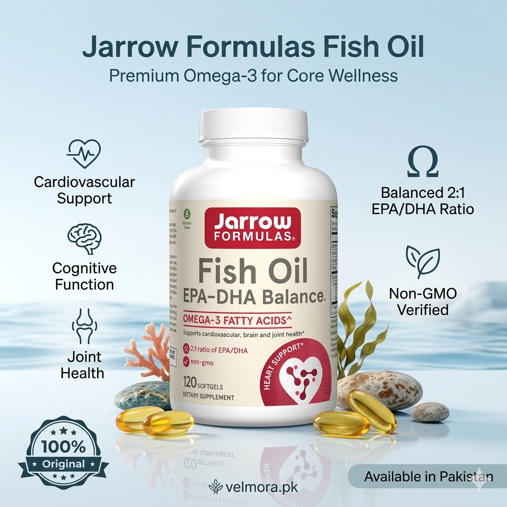 Jarrow Formulas EPA Dha Balance 1000 Mg 120 Softgels Pakistan thumbnail 2