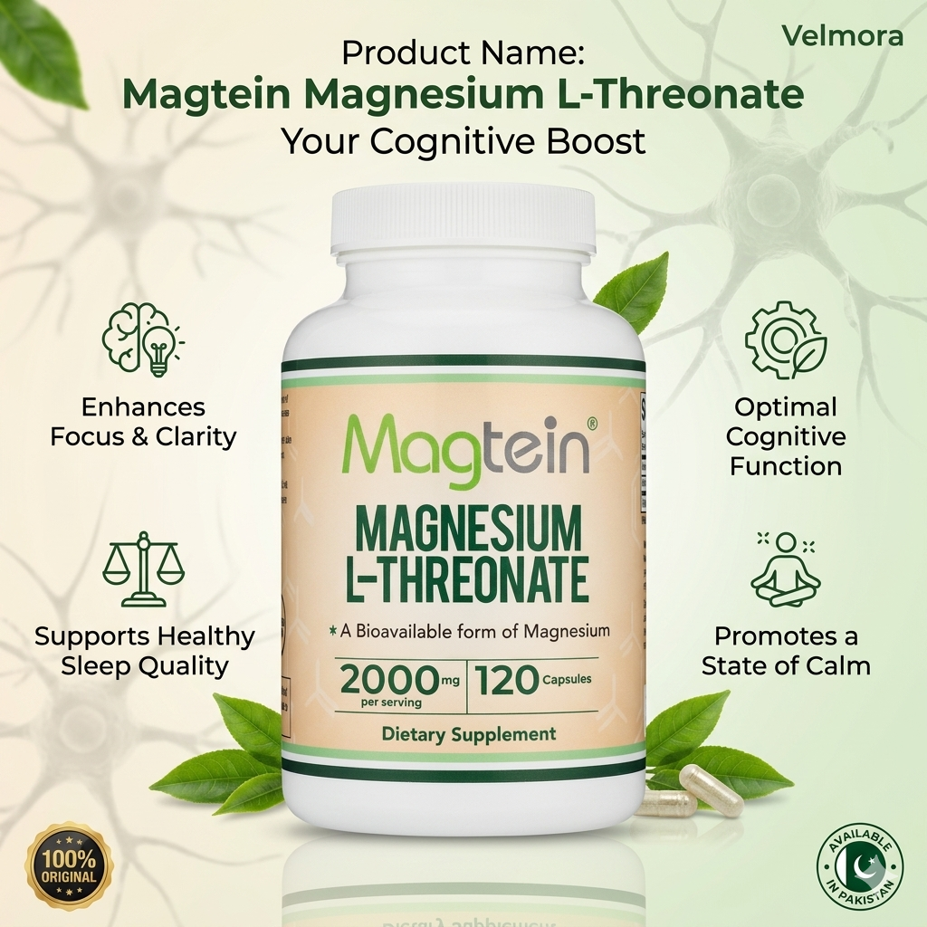 Double Wood Magnesium L-threonate (Magtein) Supplement In Pakistan thumbnail 2