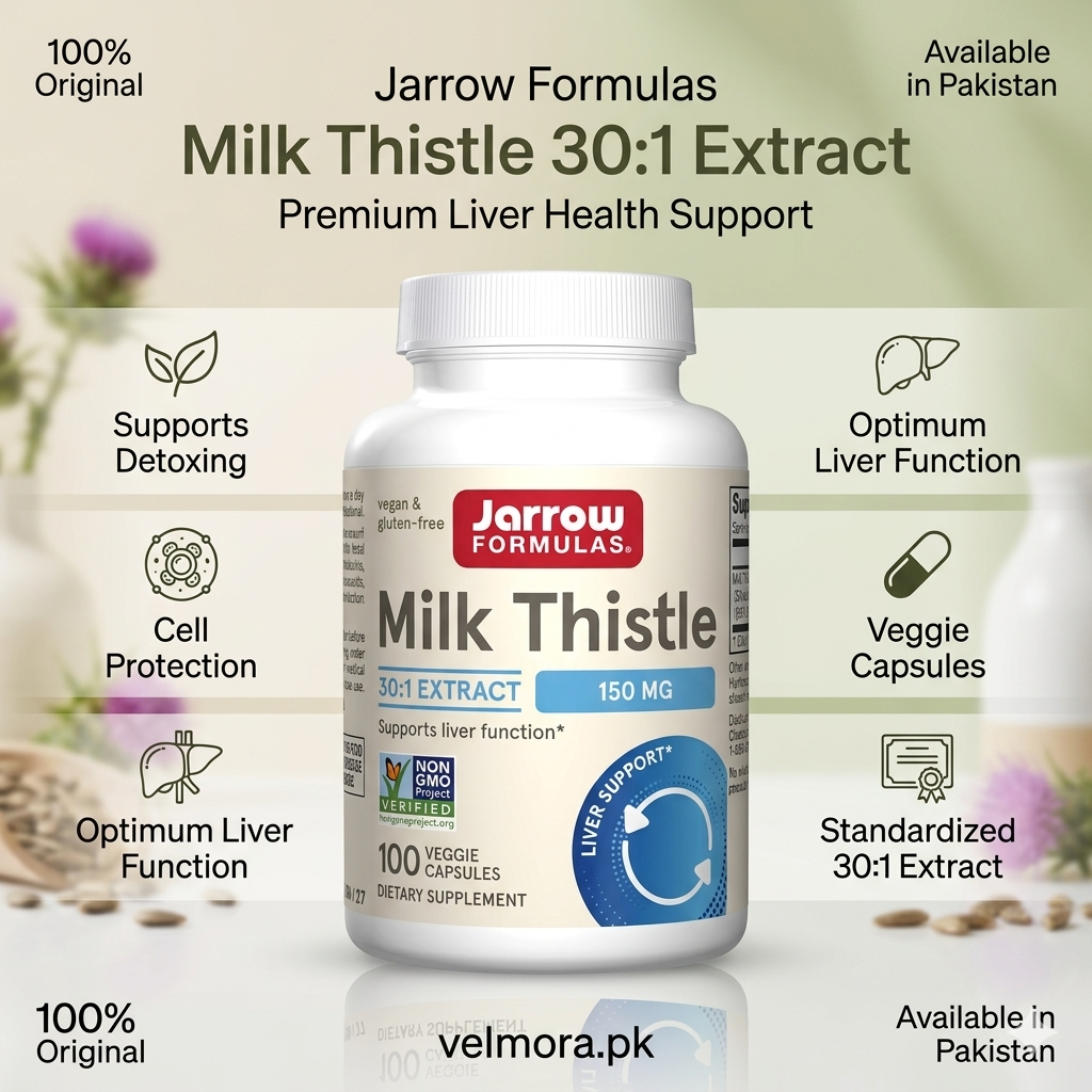 Jarrow Formulas Milk Thistle 150 Mg Pakistan Online thumbnail 2