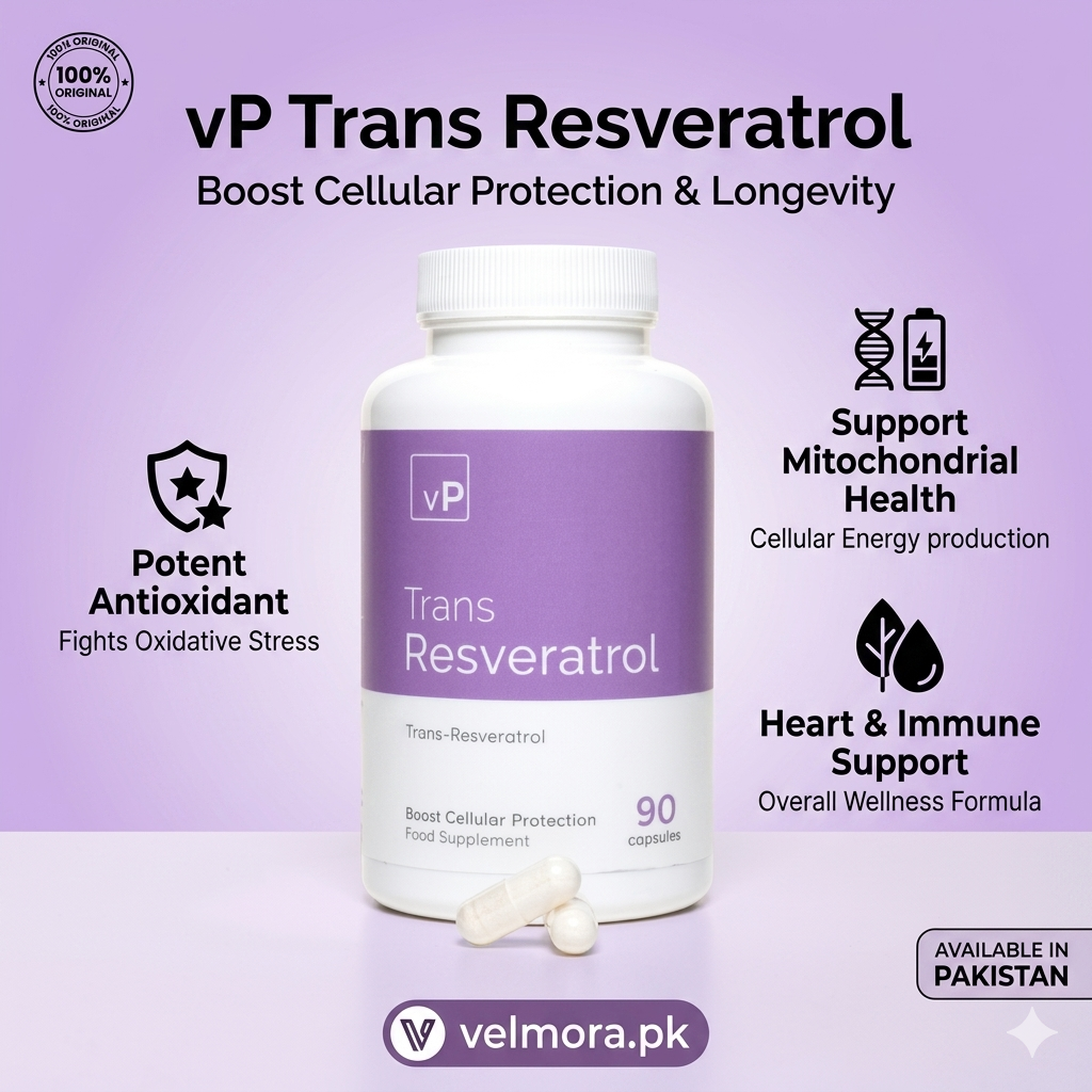 Vp Vitality Pro Trans Resveratrol 500 Mg 90 Capsules thumbnail 2