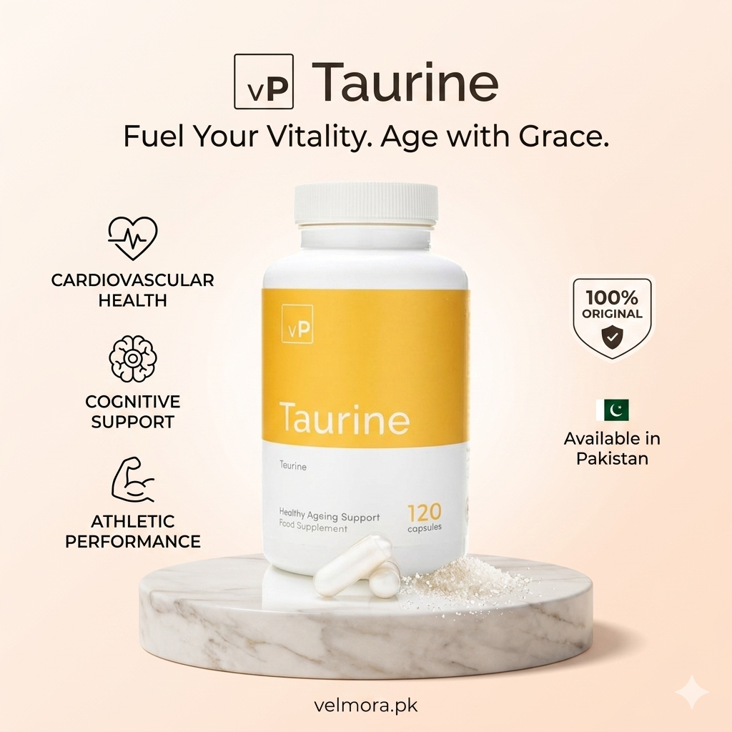VP Vitality Pro Taurine 800 mg 120 Capsules in Pakistan | Velmora.pk thumbnail 2