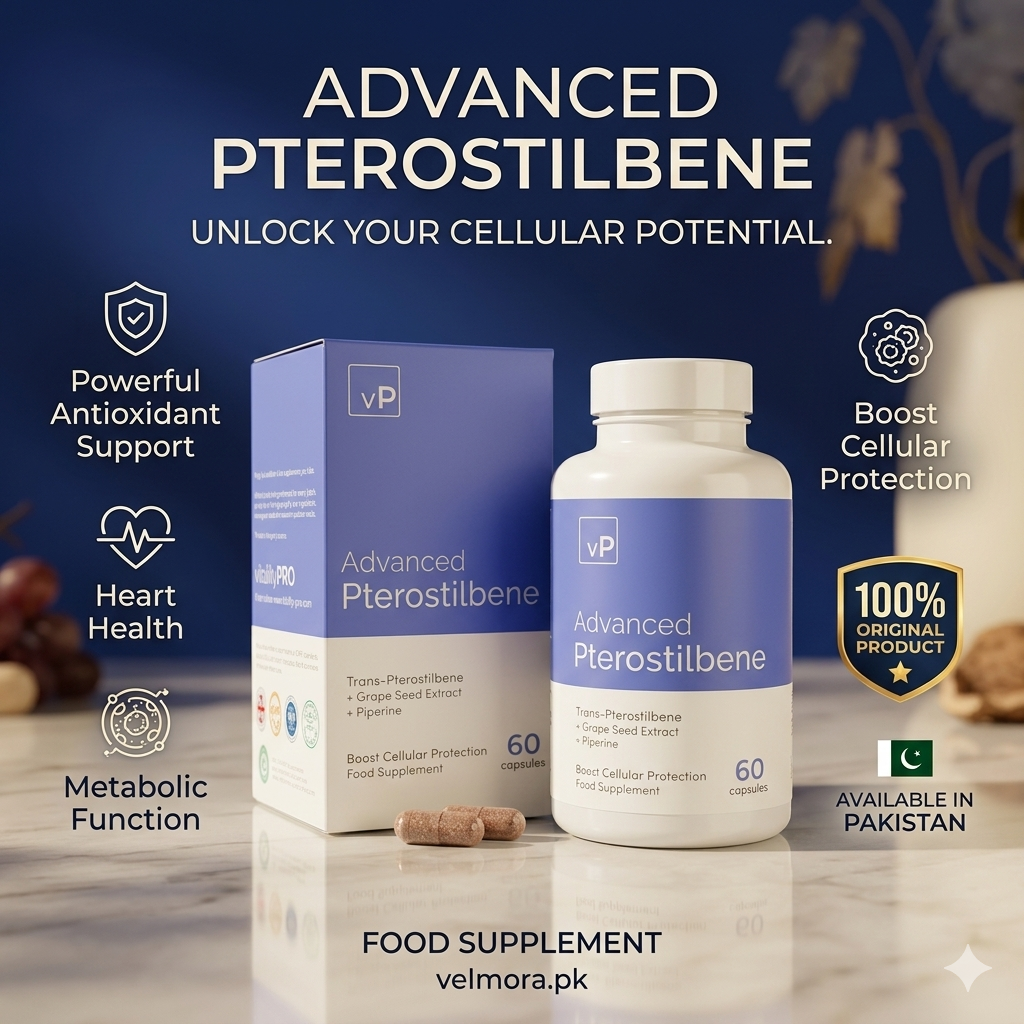 VP Vitality Pro Advanced Pterostilbene Capsules in Pakistan | Velmora.pk thumbnail 2