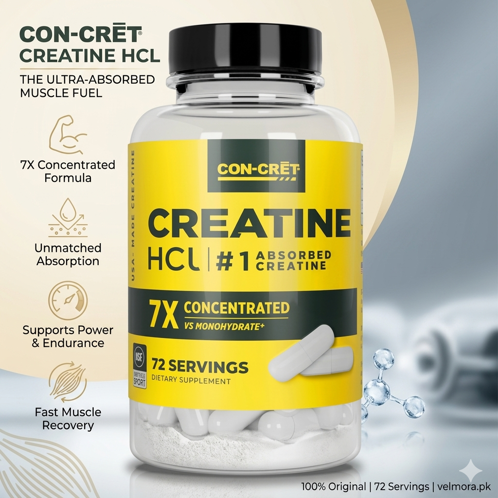 CON-CRET Creatine HCl - 72 Capsules (72 Servings) thumbnail 2