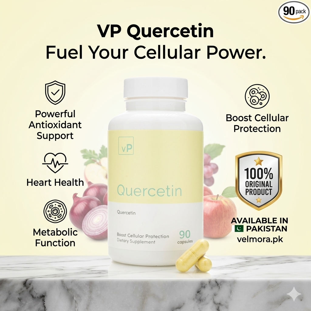 VP Vitality Pro Quercetin 500 mg 90 Capsules in Pakistan | Velmora.pk thumbnail 2