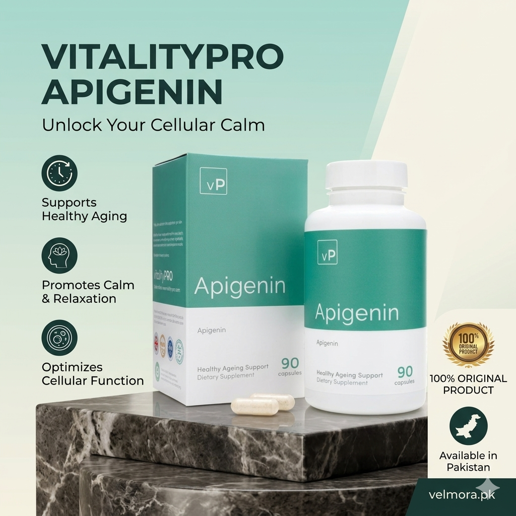 VP Vitality Pro Apigenin 100mg 90 capsules  in pakistan thumbnail 2