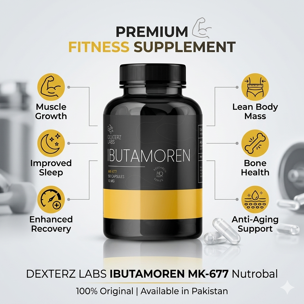 Dexters Labs Ibutamoren MK-677 Nutrobal 10mg 90 Capsules thumbnail 2
