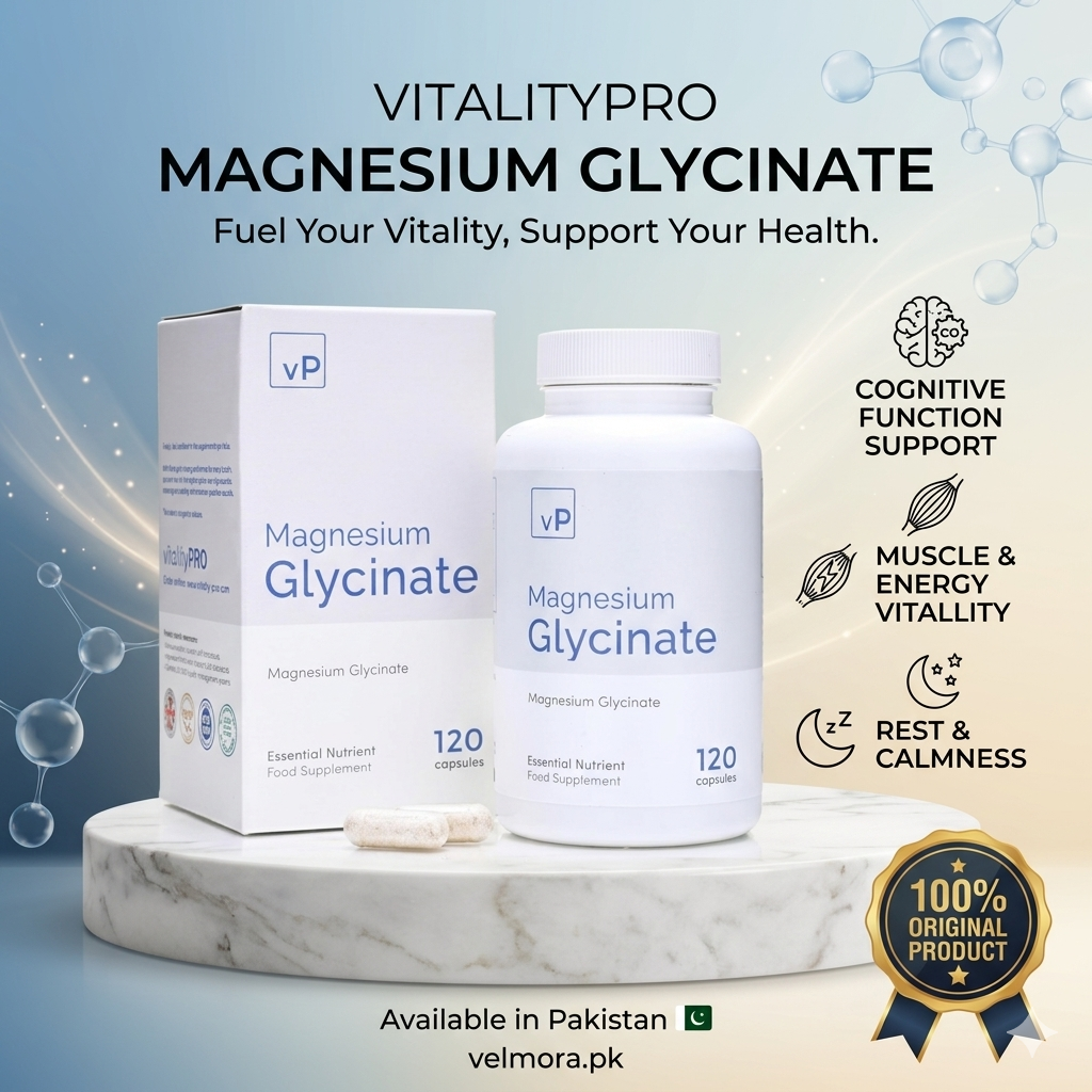Vp Vitality Pro Magnesium Glycinate 700 Mg Capsules In Pakistan thumbnail 2