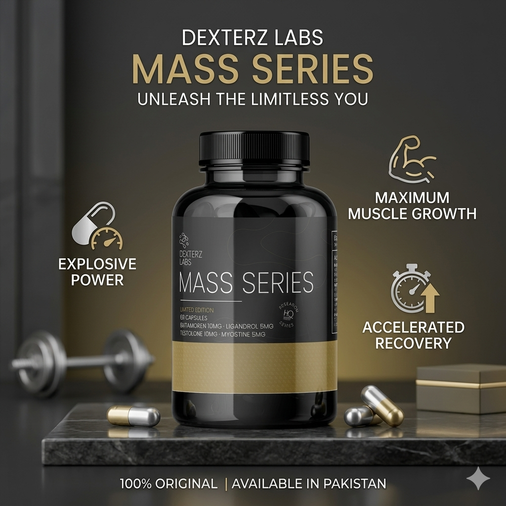 Dexters Labs Mass Series 60 Capsules In Pakistan thumbnail 2