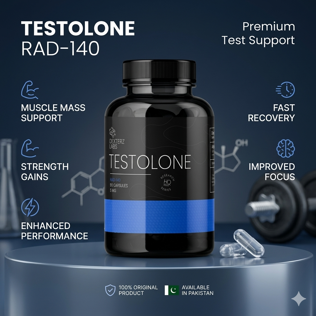 Dexters Labs Testolone RAD-140 5mg 90 Capsules thumbnail 2