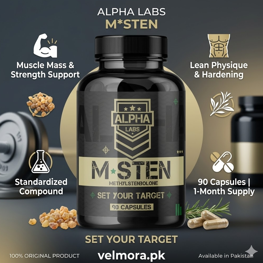 Alpha Labs Methylstenbolone M-sten 5mg 90 Capsules In Pakistan thumbnail 2