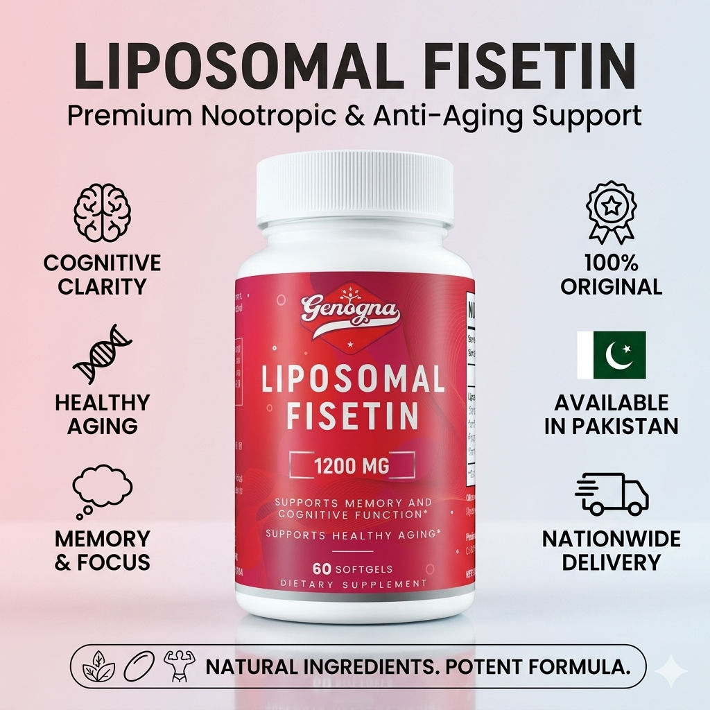 Genogna Liposomal Fisetin 1200 Mg Capsules thumbnail 2