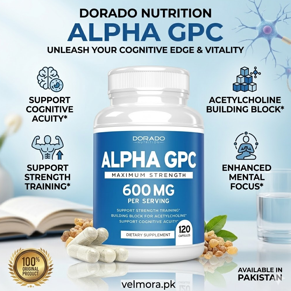 Dorado Nutritionalpha Gpc 600mg Capcules In Pakistan thumbnail 2