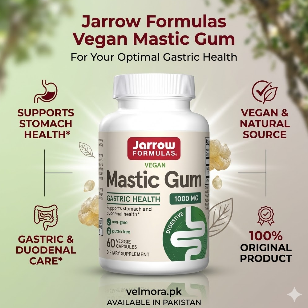 Jarrow Formulas Vegan Mastic Gum 60 Veggie Capsules 500 Mg Per Capsule thumbnail 2