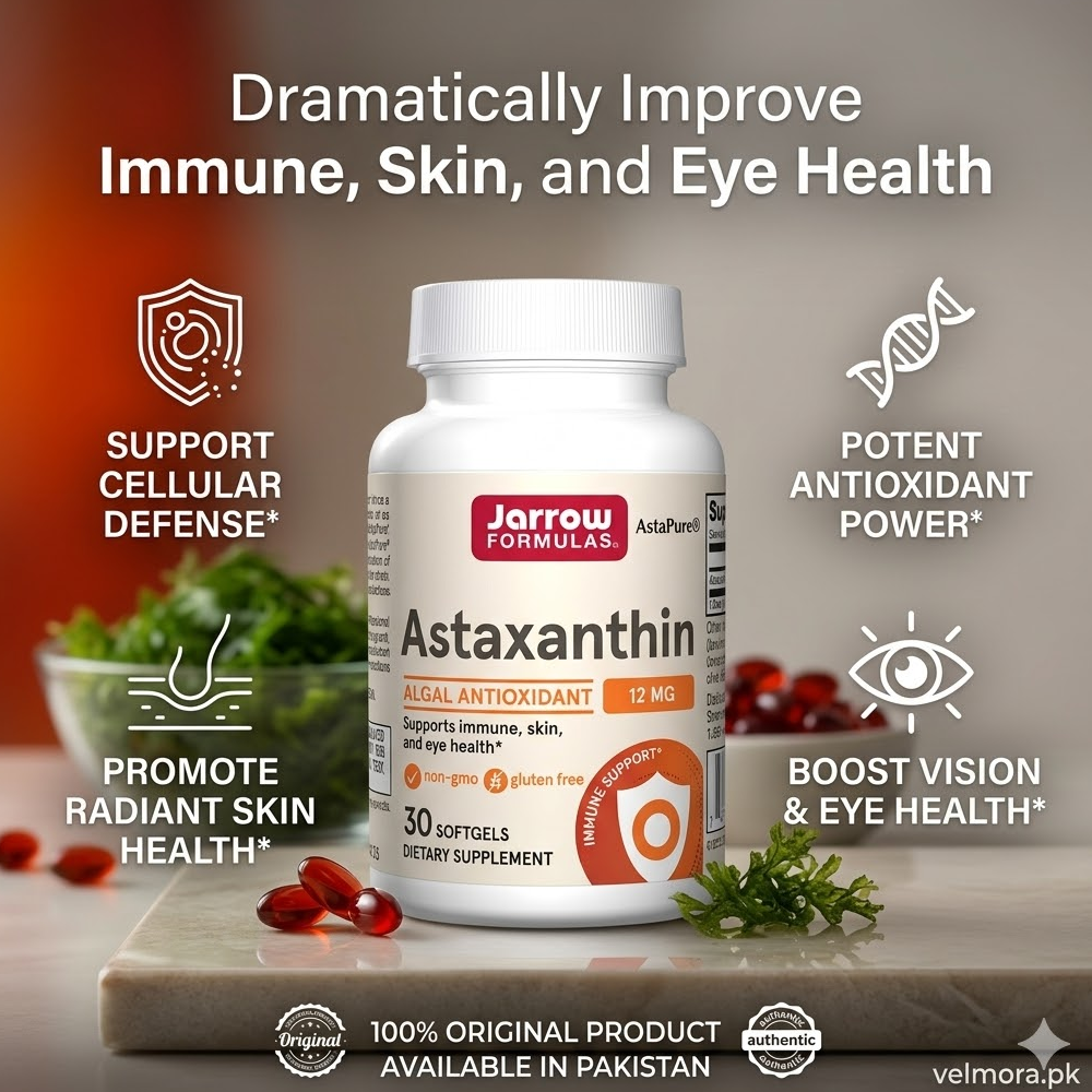 Jarrow Formulas Astaxanthin 12mg 30 Softgels In Pakistan thumbnail 2