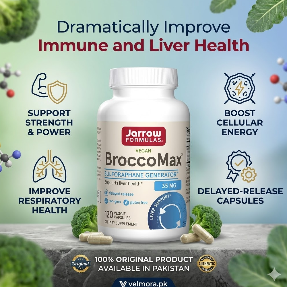 Jarrow Formulas Vegan Broccomax  Veggie Capsules 17.5 Mg Per Capsule thumbnail 2
