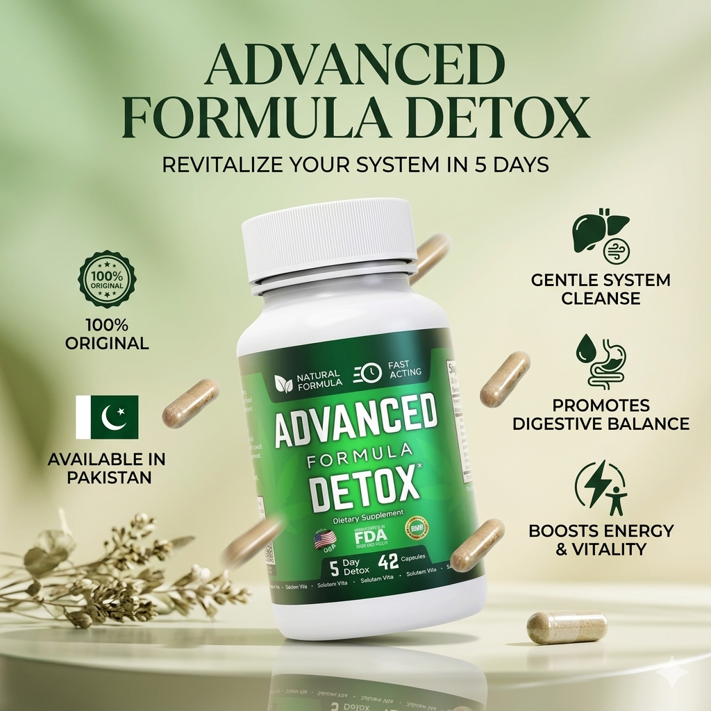 Salutem Vita Advanced Detox Cleanse Capsules Buy in Pakistan thumbnail 2