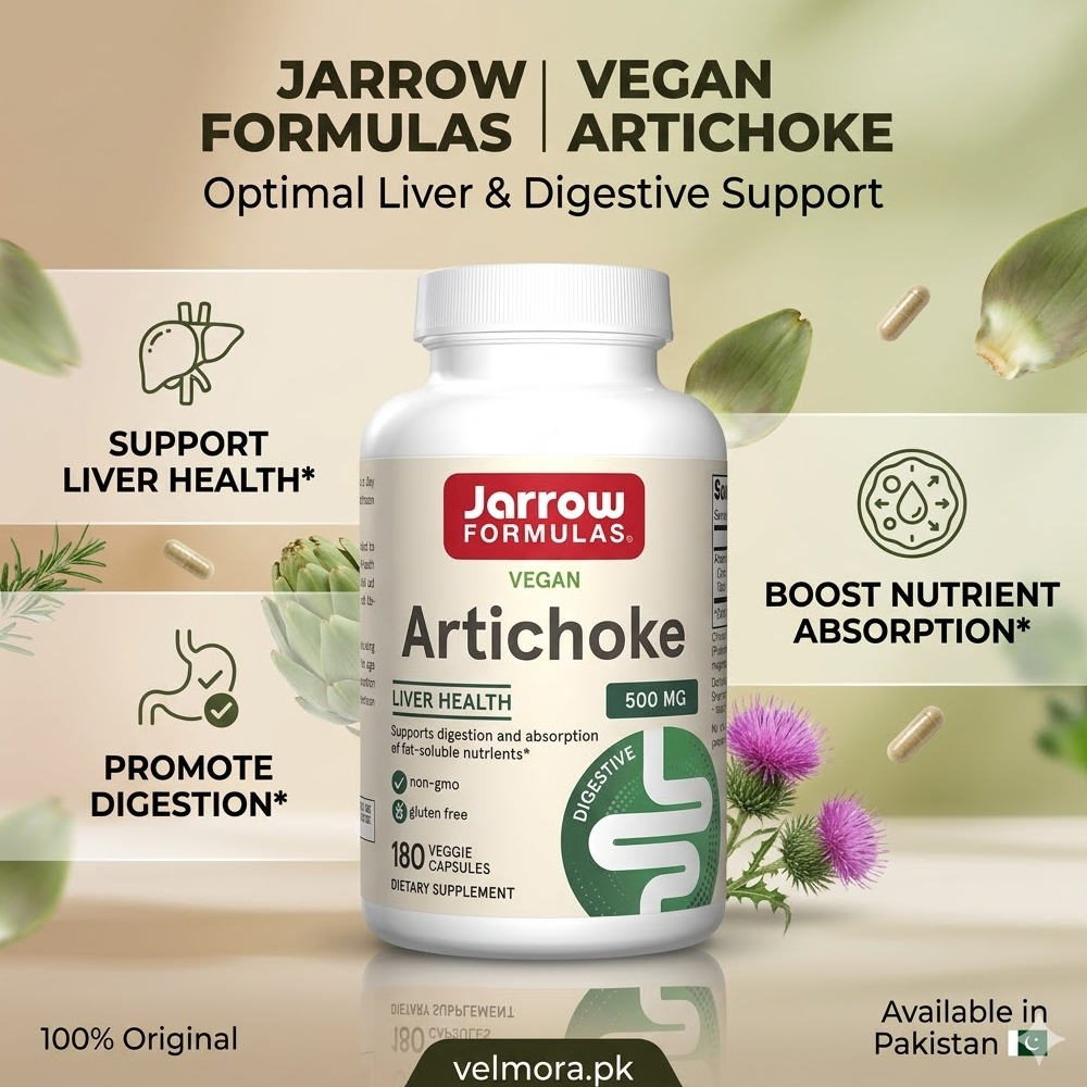 Jarrow Formulas Artichoke 500mg Capsules Pakistan thumbnail 2