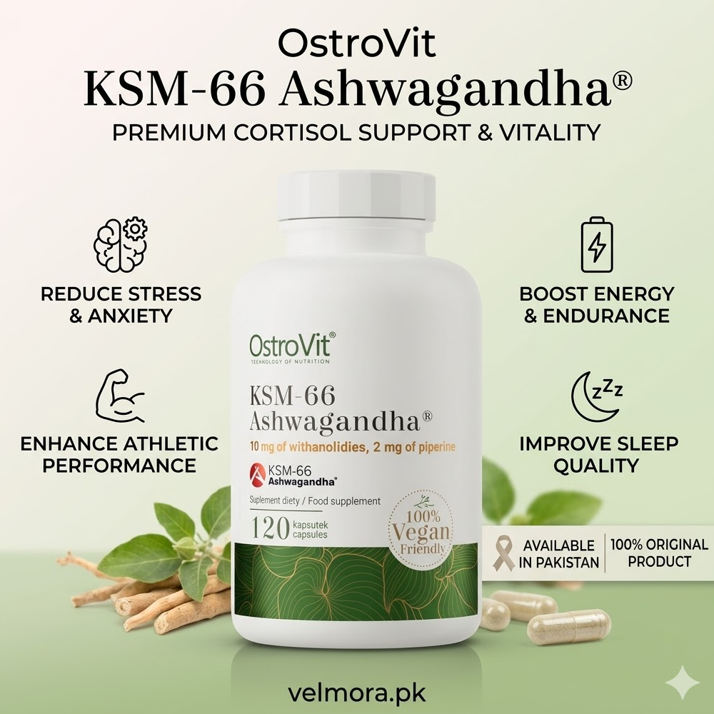 Ostro Vit Ksm-66 Ashwagandha Vege 120 Capsules In Pakistan thumbnail 2