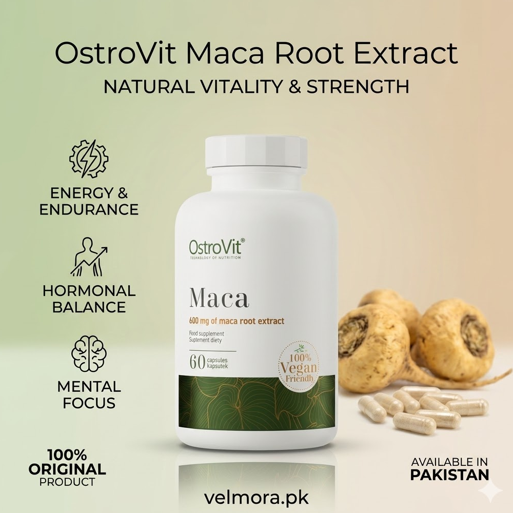 Ostrovit Maca Root Vege Capsules Supplement In Pakistan thumbnail 2