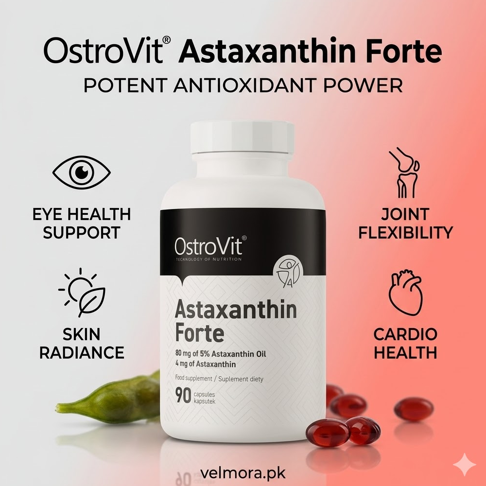 Ostrovit Astaxanthin Forte 90 Capsules In Pakistan thumbnail 2
