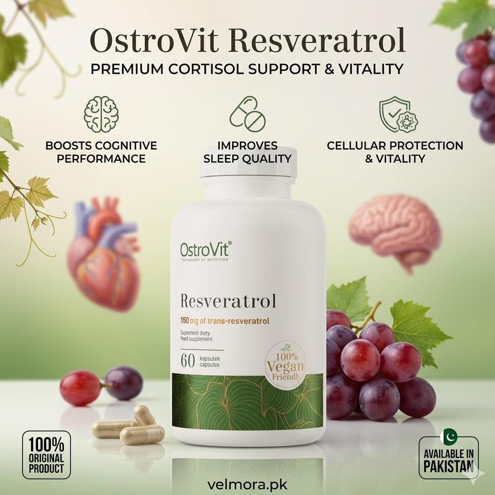 Ostrovit Resveratrol Vege 60 Capsules In Pakistan thumbnail 2