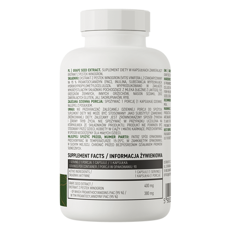 Ostrovit Grape Seed Extract Vege 90 Capsules In Pakistan thumbnail 2