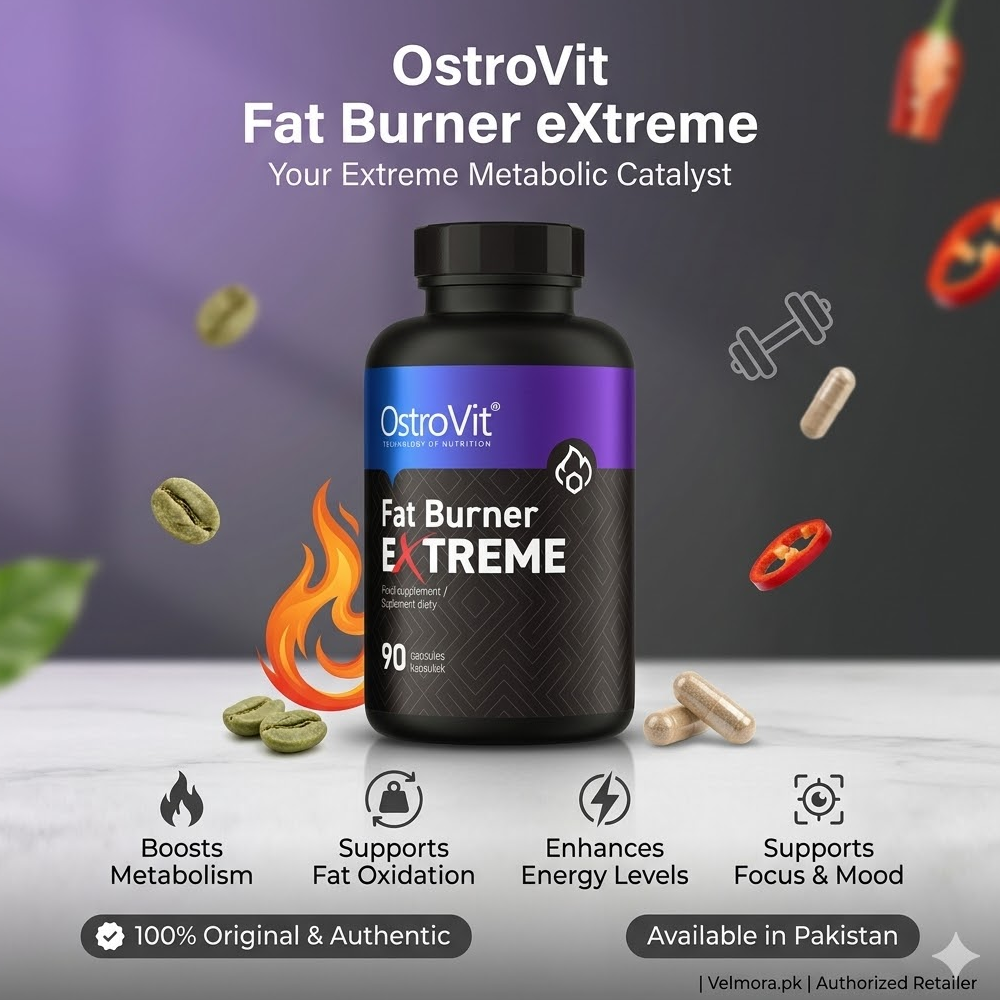 Ostrovit Fat Burner Extreme 90 Capsules In Pakistan thumbnail 2