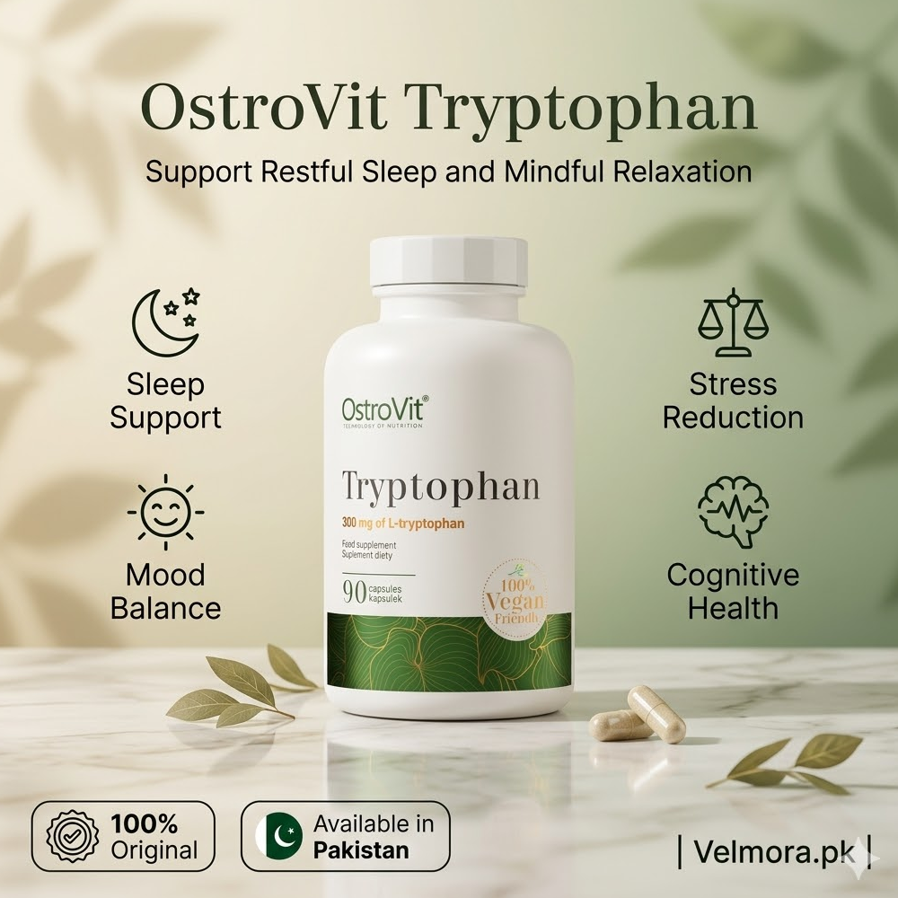 Ostrovit Tryptophan Vege 90 Capsules In Pakistan thumbnail 2