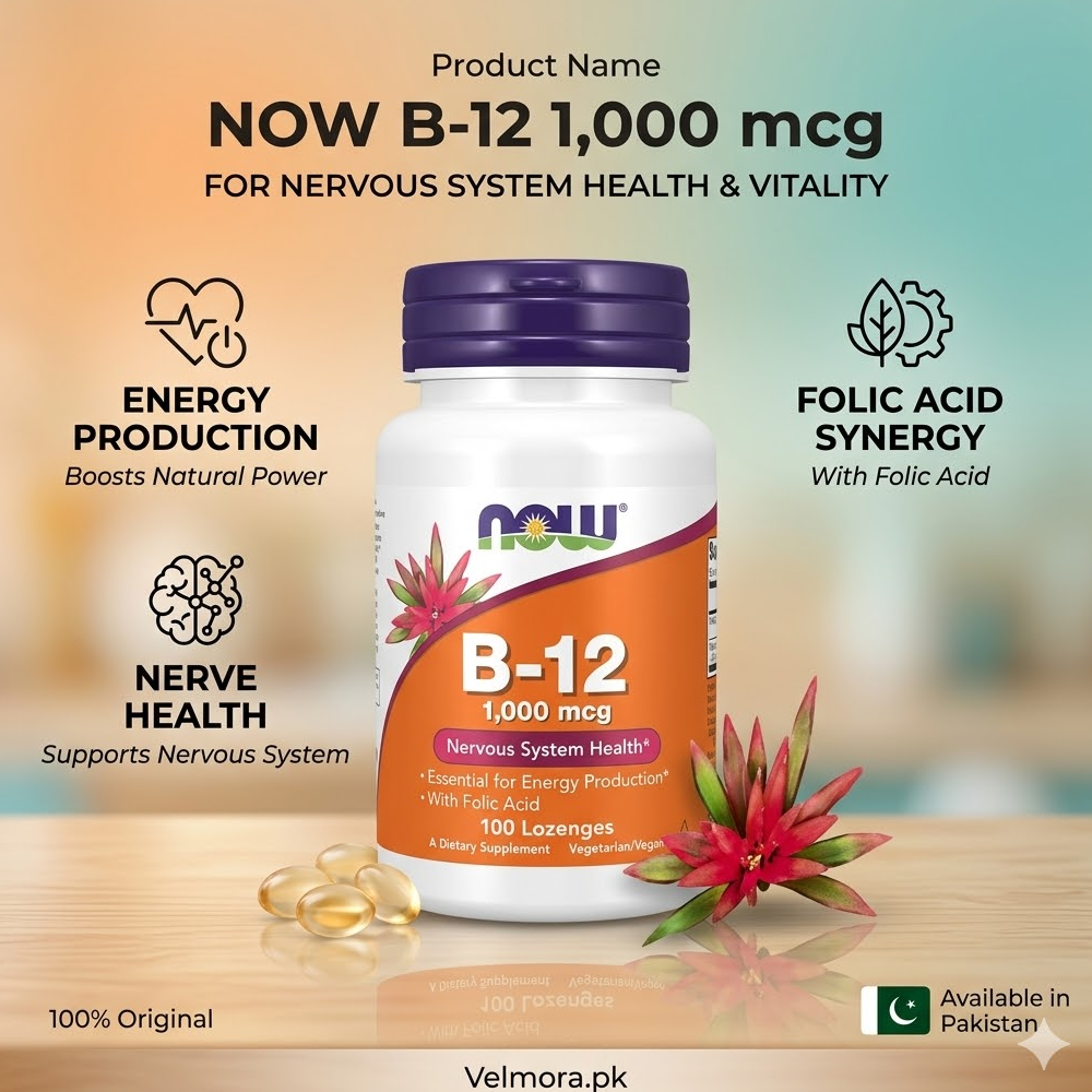 Now Foods B-12 100 Lozenges In Pakistan thumbnail 2