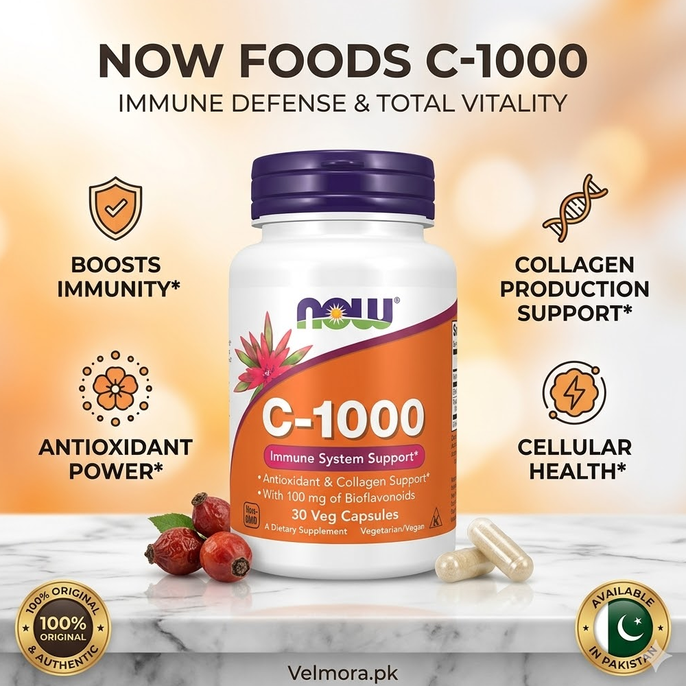 Now Foods C-1000 Veg Capsules In Pakistan thumbnail 2
