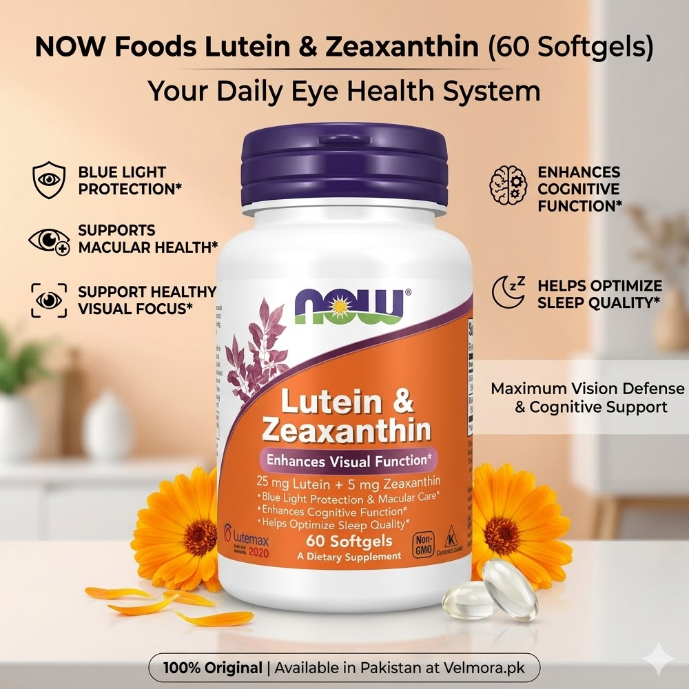 Now Foods Lutein & Zeaxanthin Softgels In Pakistan thumbnail 2