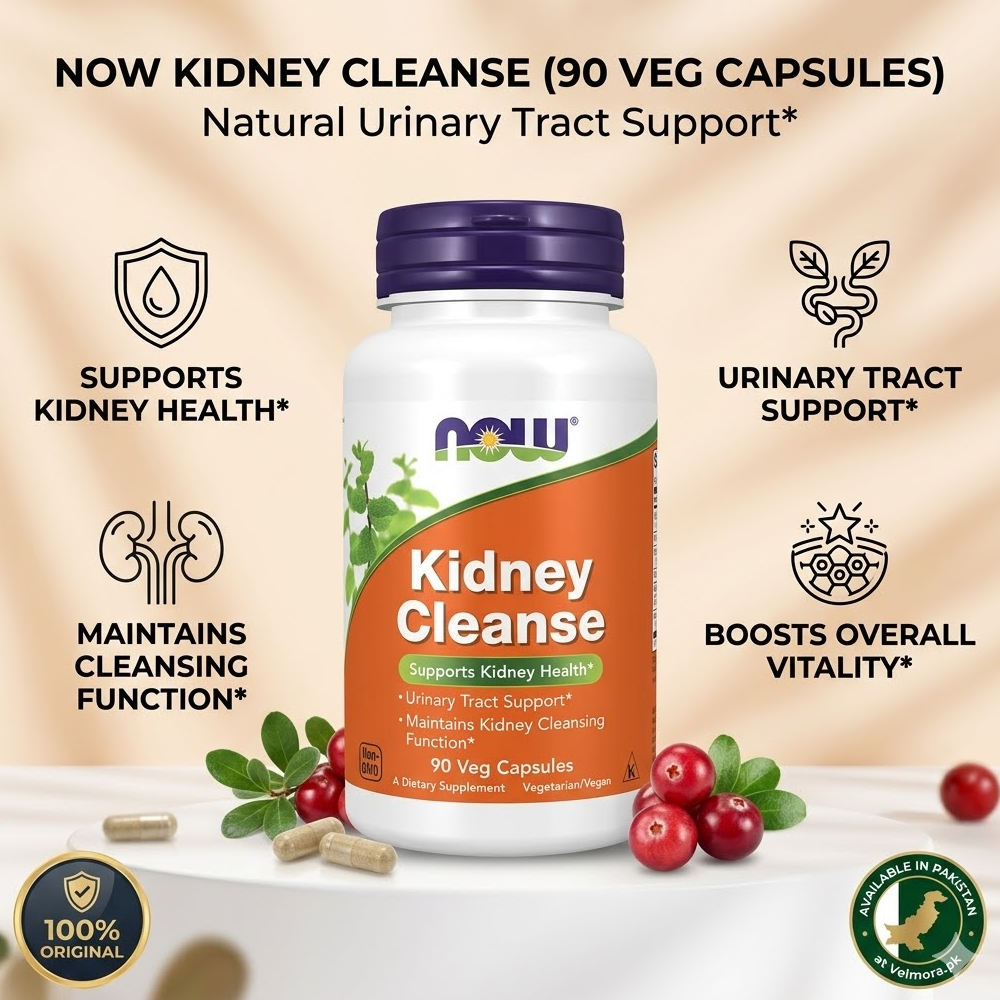 Now Foods Kidney Cleanse Veg Capsules In Pakistan thumbnail 2
