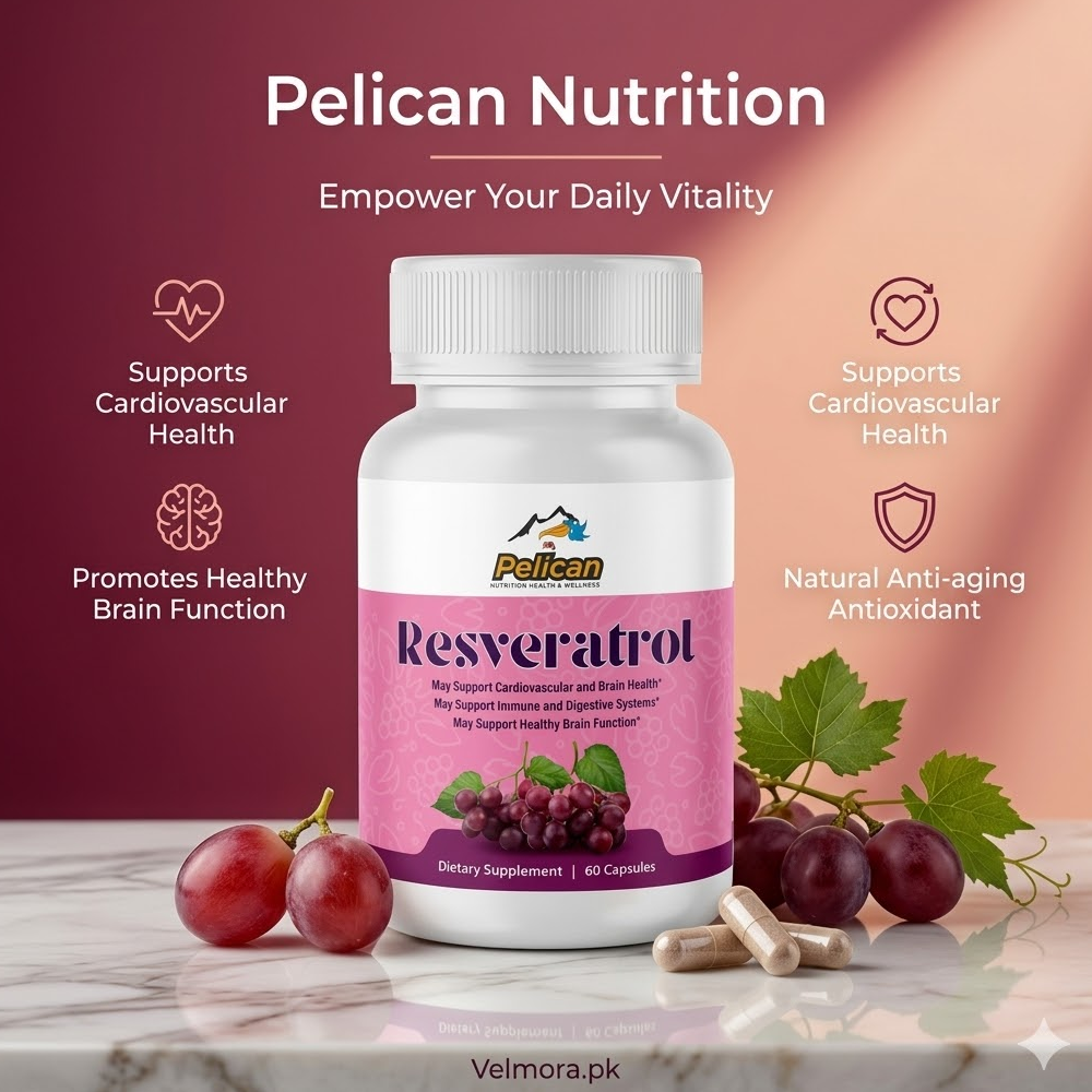 Resveratrol Anti-aging & Brain Health Capsules thumbnail 2