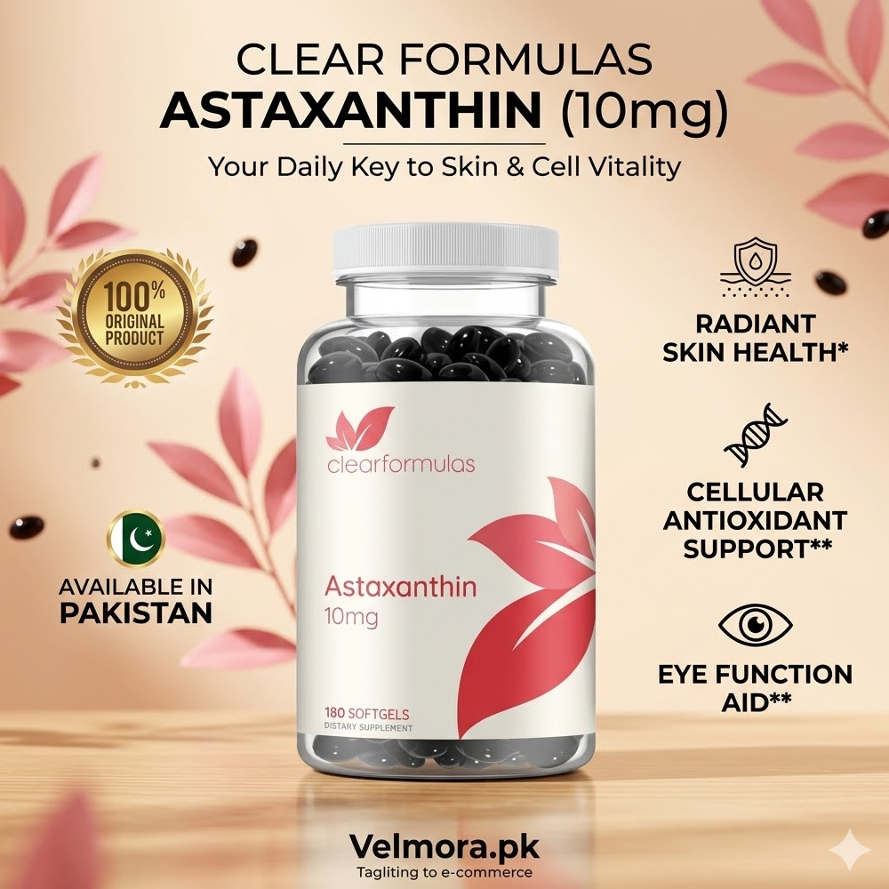 Clearformulas Astaxanthin 10mg Softgels In Pakistan thumbnail 2