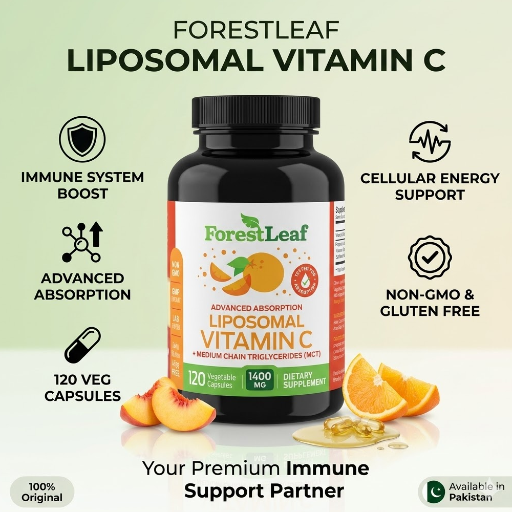 Forest Leaf Liposomal Vitamin C Capsules In Pakistan thumbnail 2