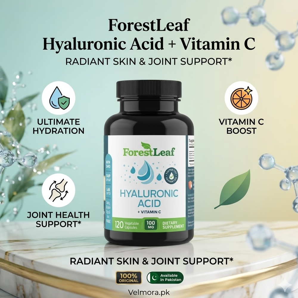 Forest Leaf Hyaluronic ACID 100mg Capsules In Pakistan thumbnail 2