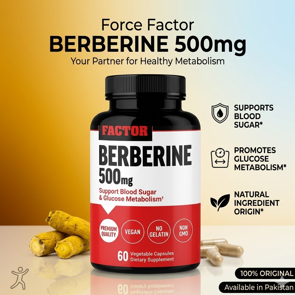 Force Factor Berberine 500 Mg Vegetable Capsules In Pakistan thumbnail 2